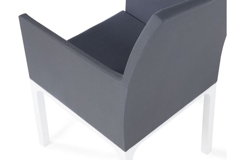 Monteroni Lenestol - Grå/Hvit - Hagemøbler - Balkong - Balkongmøbler - Balkongstoler