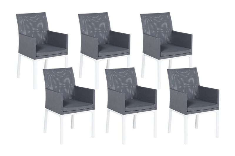 Monteroni Lenestol - Grå/Hvit - Hagemøbler - Balkong - Balkongmøbler - Balkongstoler