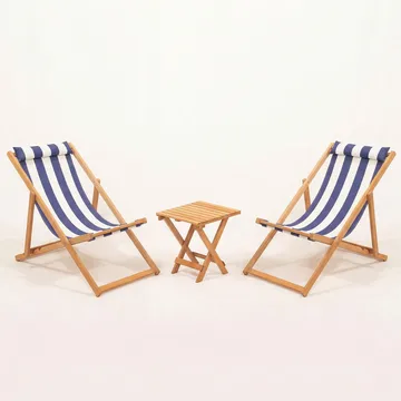 Netira Loungesett med bord utendørs