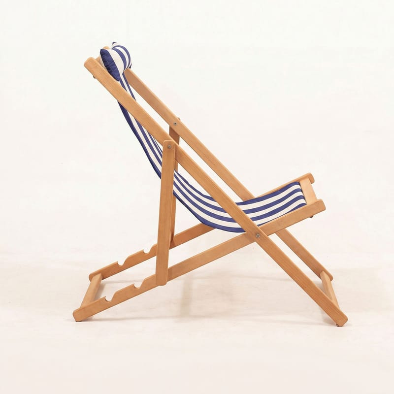 Netira Loungesett med bord utendørs - Blå og hvit - Hagemøbler - Balkong - Balkongmøbler - Balkonggrupper