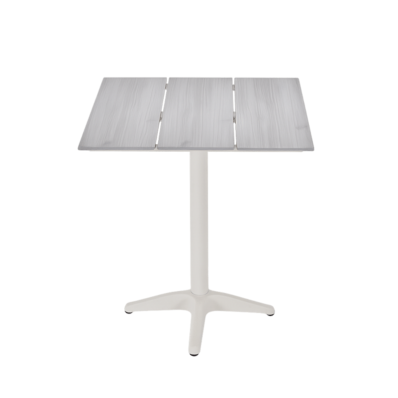 Palermo Bistrobord 70×70 cm - Grå/Beige - Hagemøbler - Balkong - Balkongmøbler - Balkongbord
