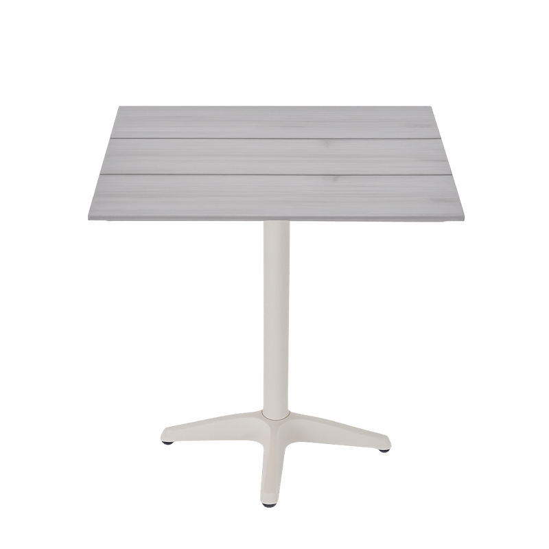 Palermo Bistrobord 70×70 cm - Grå/Beige - Hagemøbler - Balkong - Balkongmøbler - Balkongbord