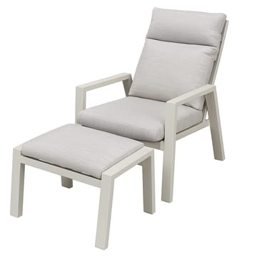 Palermo Hagemøbelgruppe Relax med sidebord - Beige - Hagemøbler - Balkong - Balkongmøbler - Balkonggrupper