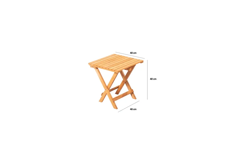 Parvez Balkonggruppe 2-seter - Beige - Hagemøbler - Balkong - Balkongmøbler - Balkonggrupper