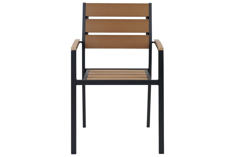 Pereta Lenestol - Lys Brun/Sort - Hagemøbler - Balkong - Balkongmøbler - Balkongstoler