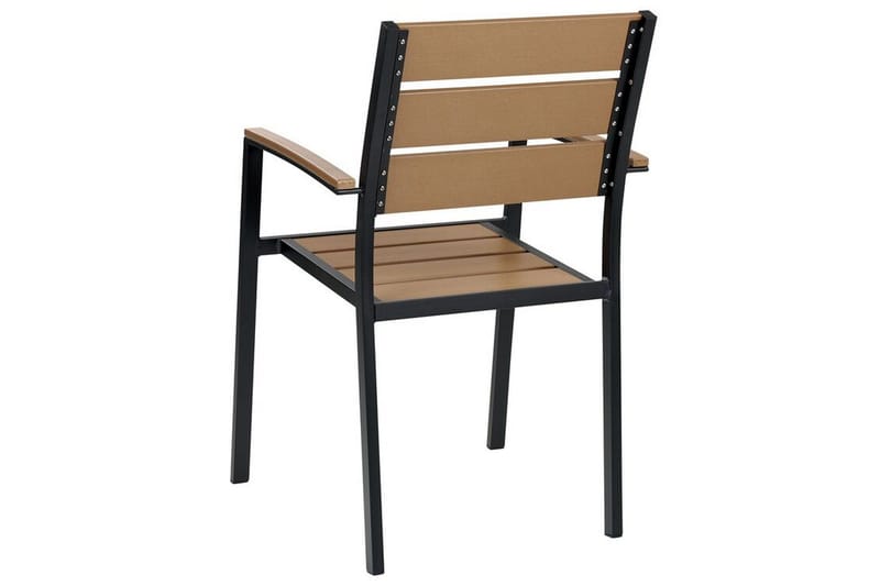 Pereta Lenestol - Lys Brun/Sort - Hagemøbler - Balkong - Balkongmøbler - Balkongstoler
