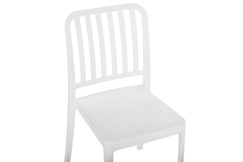 Pesaro Spisestol Utendørs - Hvit - Hagemøbler - Balkong - Balkongmøbler - Balkongstoler