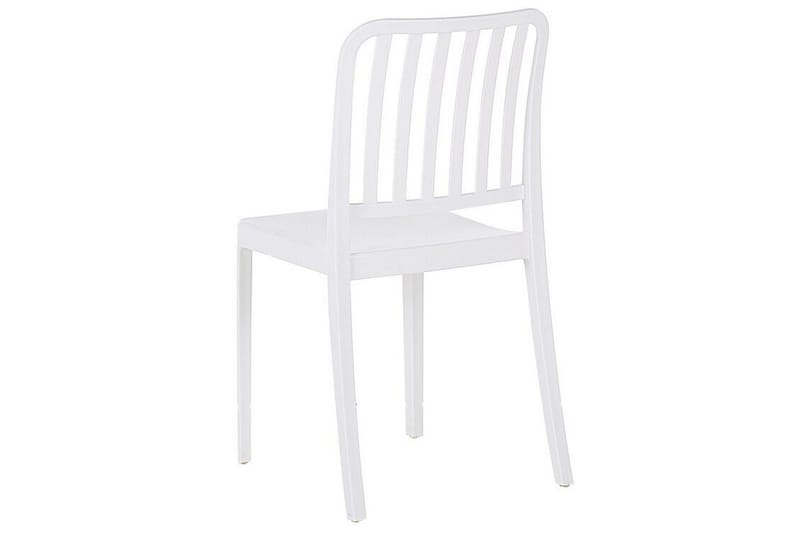 Pesaro Spisestol Utendørs - Hvit - Hagemøbler - Balkong - Balkongmøbler - Balkongstoler