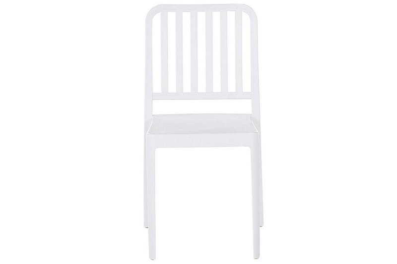 Pesaro Spisestol Utendørs - Hvit - Hagemøbler - Balkong - Balkongmøbler - Balkongstoler