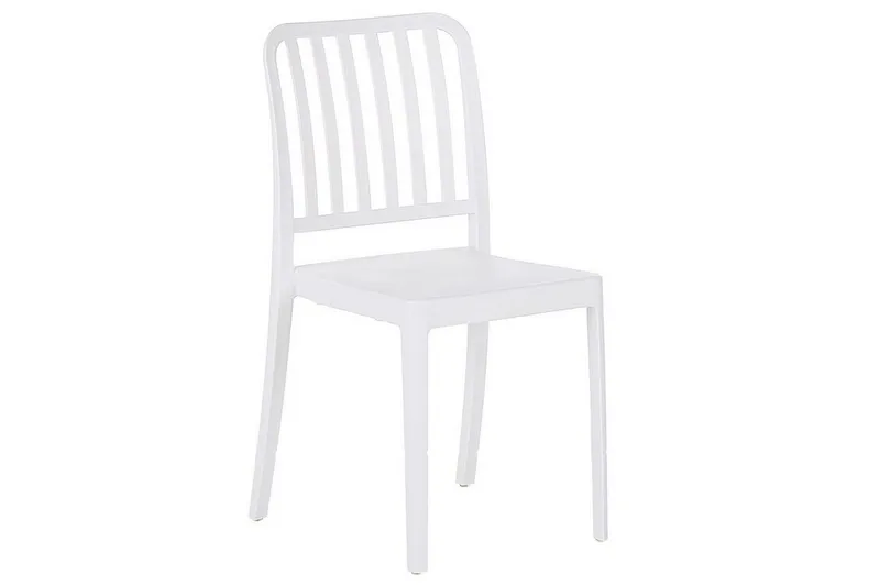 Pesaro Spisestol Utendørs, Hvit