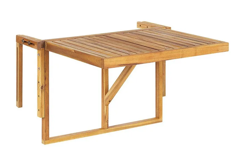 Ponoka Balkongbord 70x69 cm, Lysebrun