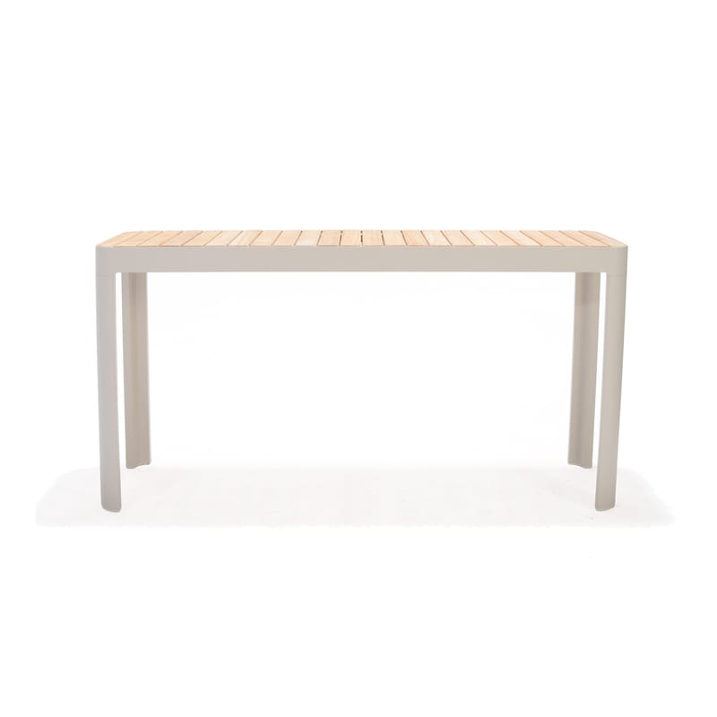 Portals Balkongsett bord + 2 carverstoler - Lys Ecru/Korallsand - Hagemøbler - Balkong - Balkongmøbler - Balkonggrupper