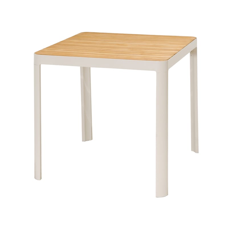 Portals Barsett bord + 4 barstoler - Lys Ecru/Korallsand - Hagemøbler - Stoler & Lenestoler - Barstol