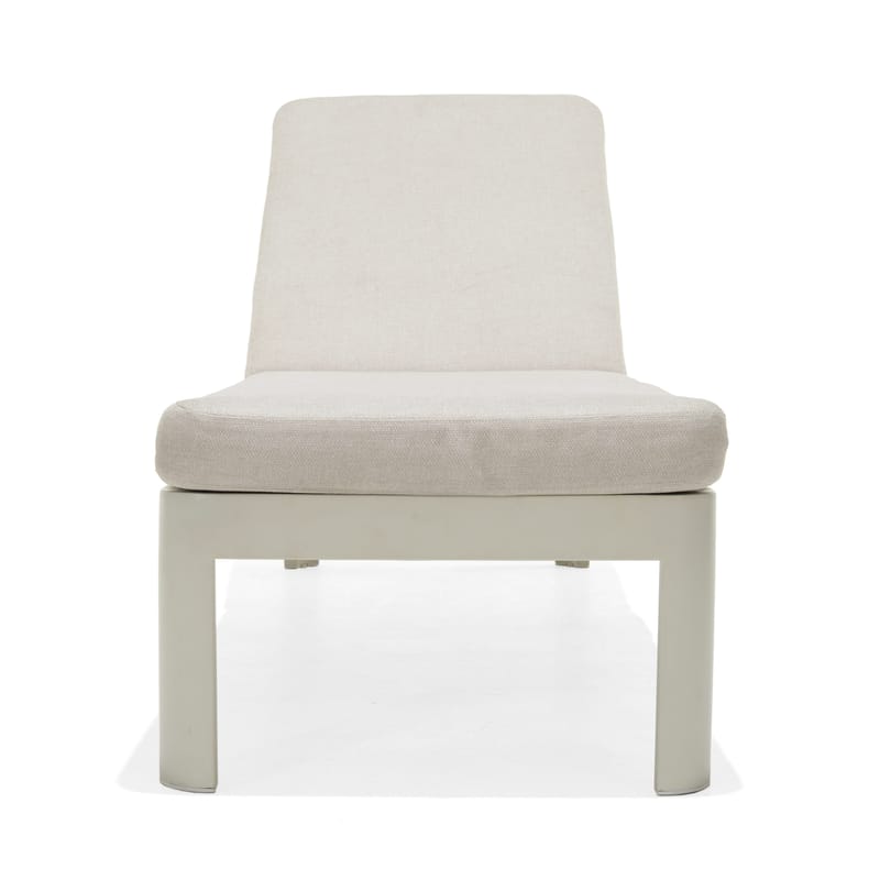 Portals Solseng + C-form sidebord - Beige/Tre - Hagemøbler - Stoler & Lenestoler - Solstoler