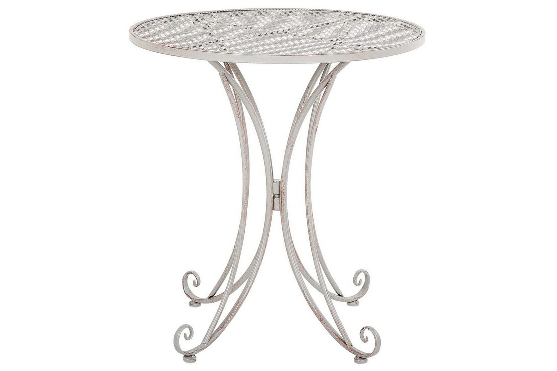 Runt bord Beliani Cilento Grey -
