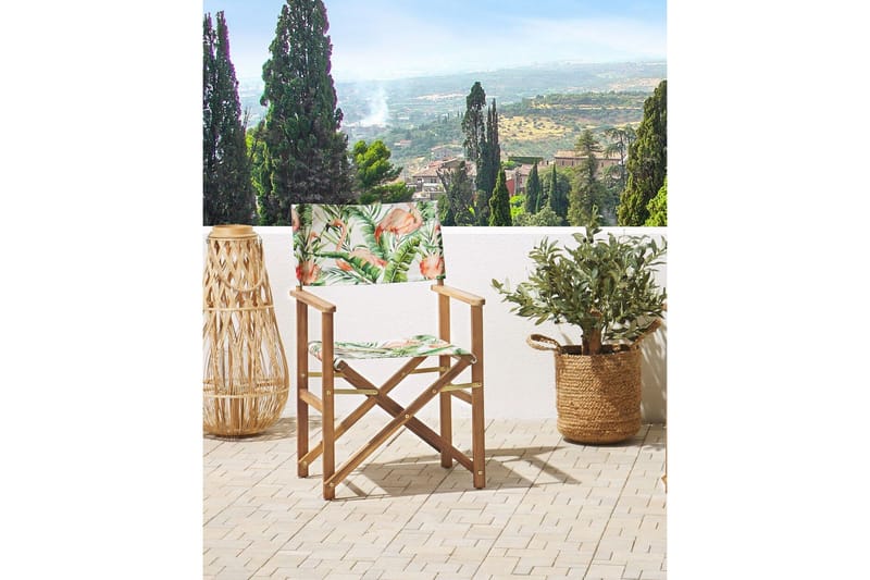 Salve Lenestol - Brun/Grønn/Hvit - Hagemøbler - Balkong - Balkongmøbler - Balkongstoler