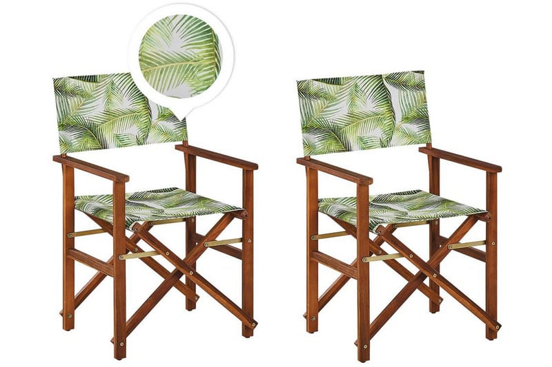 Salve Lenestol - Brun/Grønn/Hvit - Hagemøbler - Balkong - Balkongmøbler - Balkongstoler