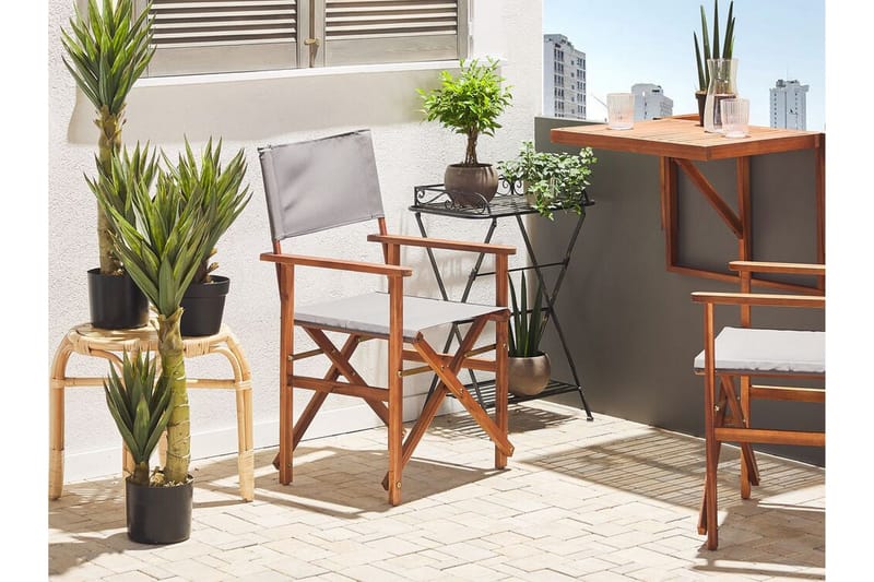 Salve Lenestol - Brun/Grønn/Hvit - Hagemøbler - Balkong - Balkongmøbler - Balkongstoler