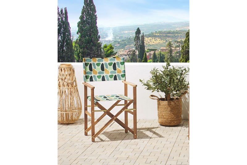 Salve Lenestol - Grønn/Hvit/Oransje/Brun - Hagemøbler - Balkong - Balkongmøbler - Balkongstoler