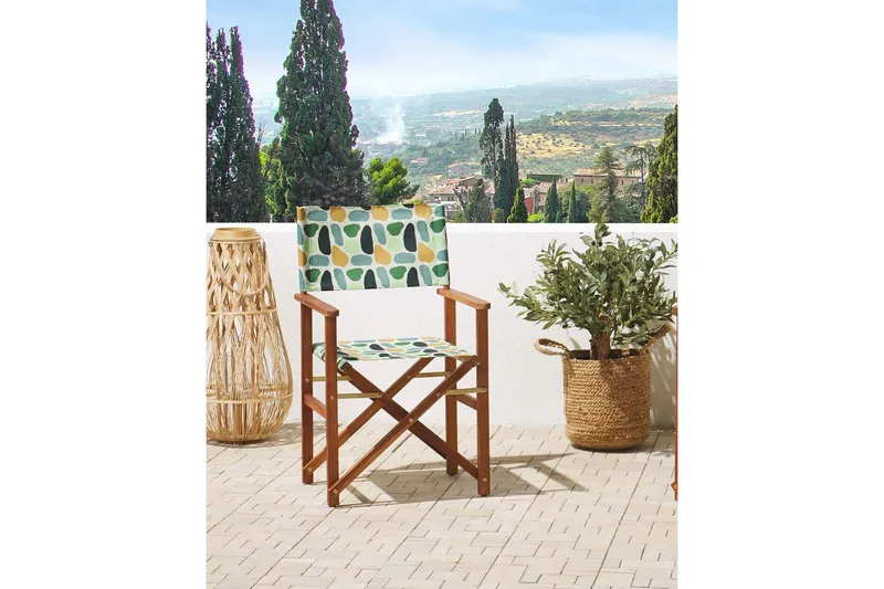 Salve Lenestol - Grønn/Oransje - Hagemøbler - Balkong - Balkongmøbler - Balkongstoler