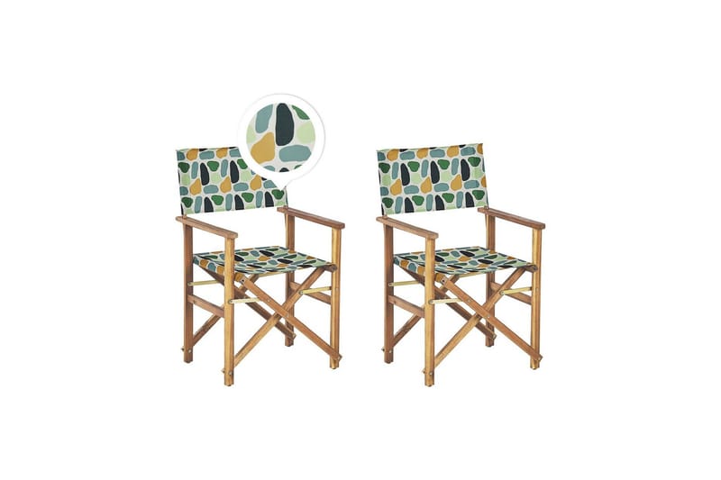 Salve Lenestol - Grønn/Oransje - Hagemøbler - Balkong - Balkongmøbler - Balkongstoler