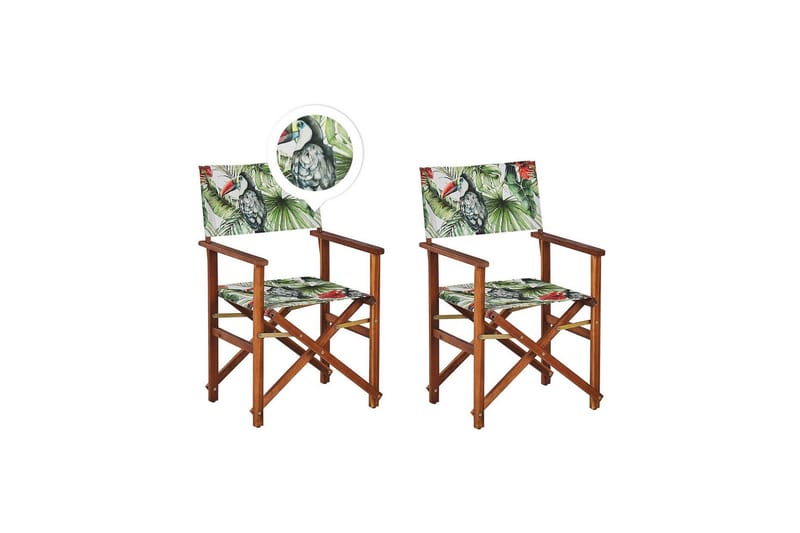 Salve Lenestol - Grønn/Rød - Hagemøbler - Balkong - Balkongmøbler - Balkongstoler