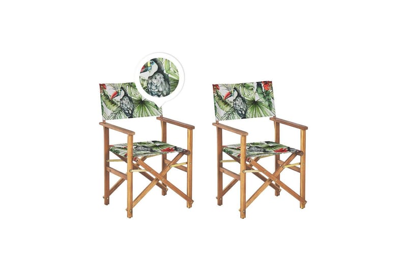 Salve Lenestol - Grønn/Rød - Hagemøbler - Balkong - Balkongmøbler - Balkongstoler