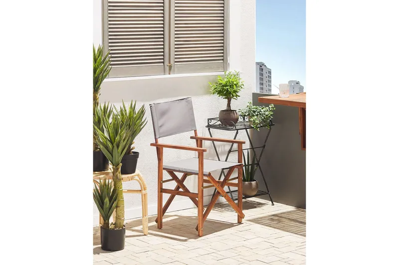 Salve Lenestol - Mørk Brun/Grå - Hagemøbler - Balkong - Balkongmøbler - Balkongstoler