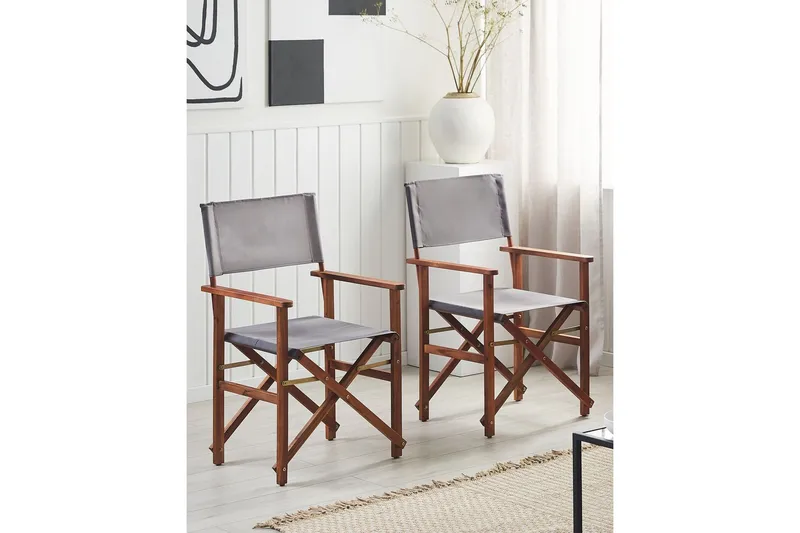 Salve Lenestol - Mørk Brun/Grå - Hagemøbler - Balkong - Balkongmøbler - Balkongstoler