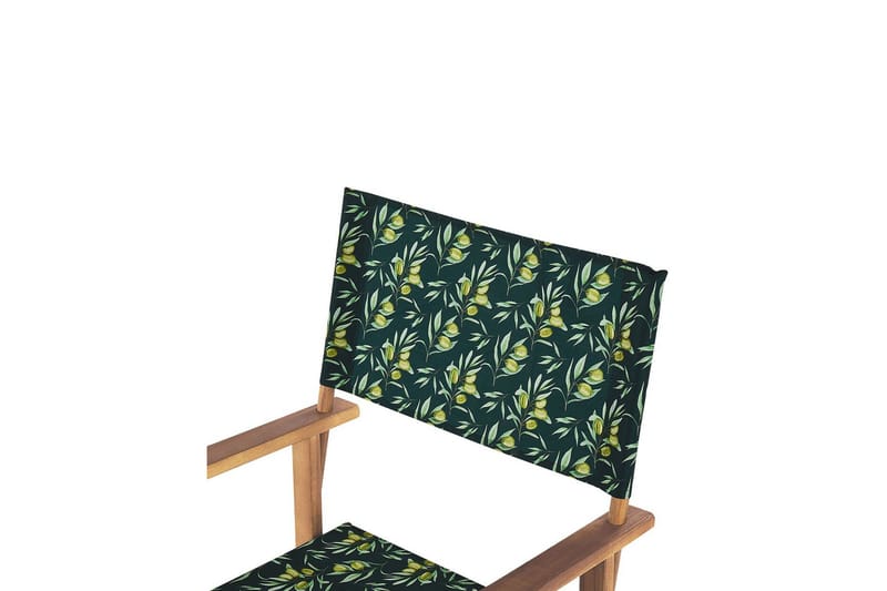 Salve Lenestol - Mørk Grønn/Hvit/Lysebrun - Hagemøbler - Balkong - Balkongmøbler - Balkongstoler