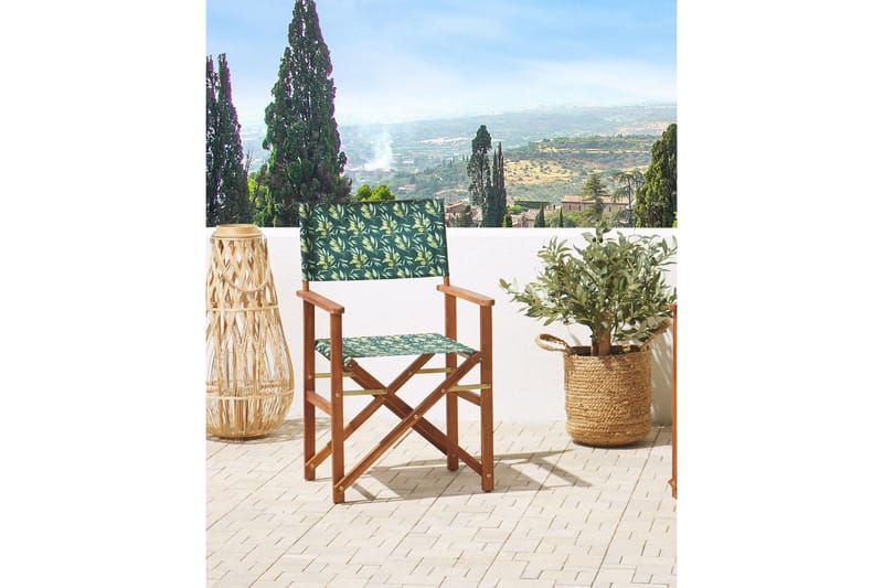 Salve Lenestol - Mørk Grønn/Mørk Brun - Hagemøbler - Balkong - Balkongmøbler - Balkongstoler