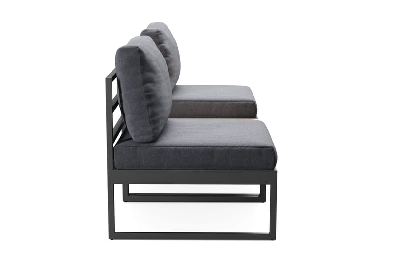 Samira Caféset Utendørs - Grå - Hagemøbler - Balkong - Balkongmøbler - Balkongstoler