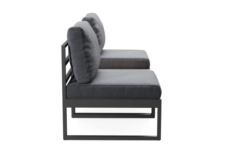 Samira Caféset Utendørs - Grå - Hagemøbler - Balkong - Balkongmøbler - Balkonggrupper