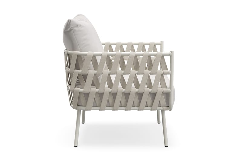 Sandina Loungestol Utendørs - Beige - Hagemøbler - Balkong - Balkongmøbler - Balkongstoler