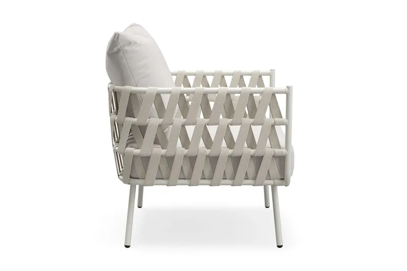 Sandina Loungestol Utendørs - Beige - Hagemøbler - Balkong - Balkongmøbler - Balkongstoler