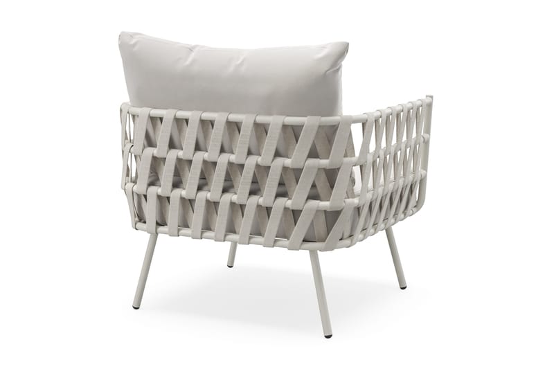 Sandina Loungestol Utendørs - Beige - Hagemøbler - Balkong - Balkongmøbler - Balkongstoler
