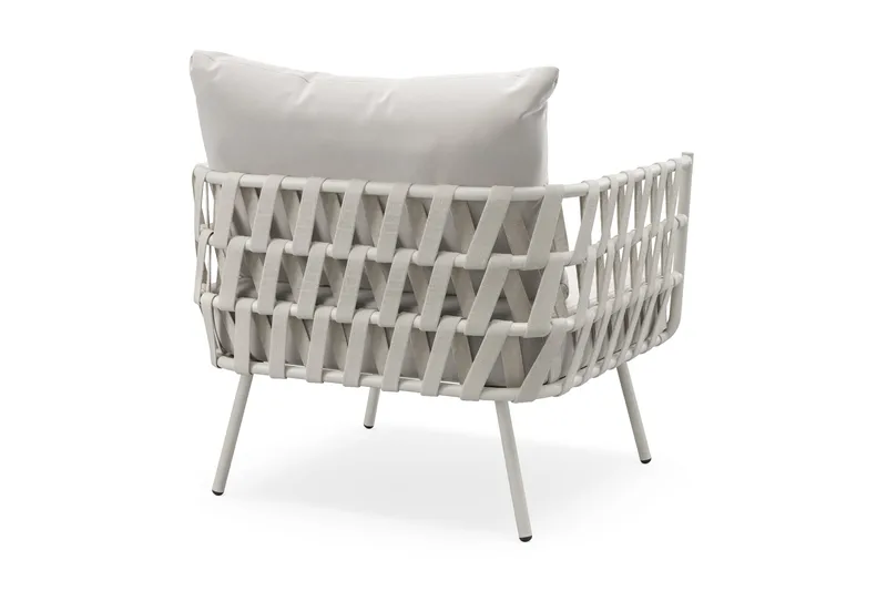 Sandina Loungestol Utendørs - Beige - Hagemøbler - Balkong - Balkongmøbler - Balkongstoler
