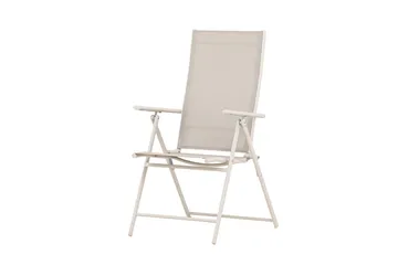 Sanna regulerbar utestol - Beige - Hagemøbler - Stoler & Lenestoler - Posisjonsstol