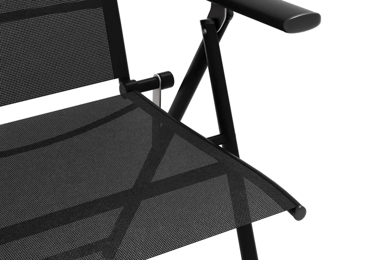 Sanna posisjonsstol utendørs - Svart - Hagemøbler - Stoler & Lenestoler - Posisjonsstol