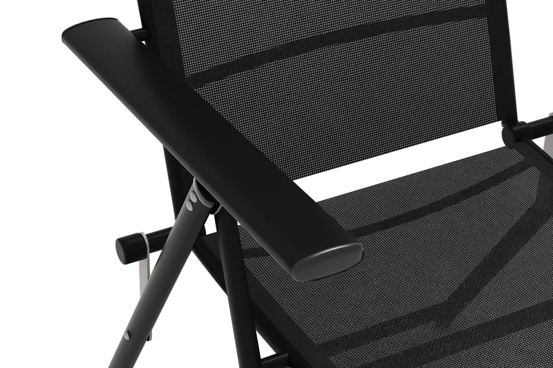 Sanna posisjonsstol utendørs - Svart - Hagemøbler - Stoler & Lenestoler - Posisjonsstol