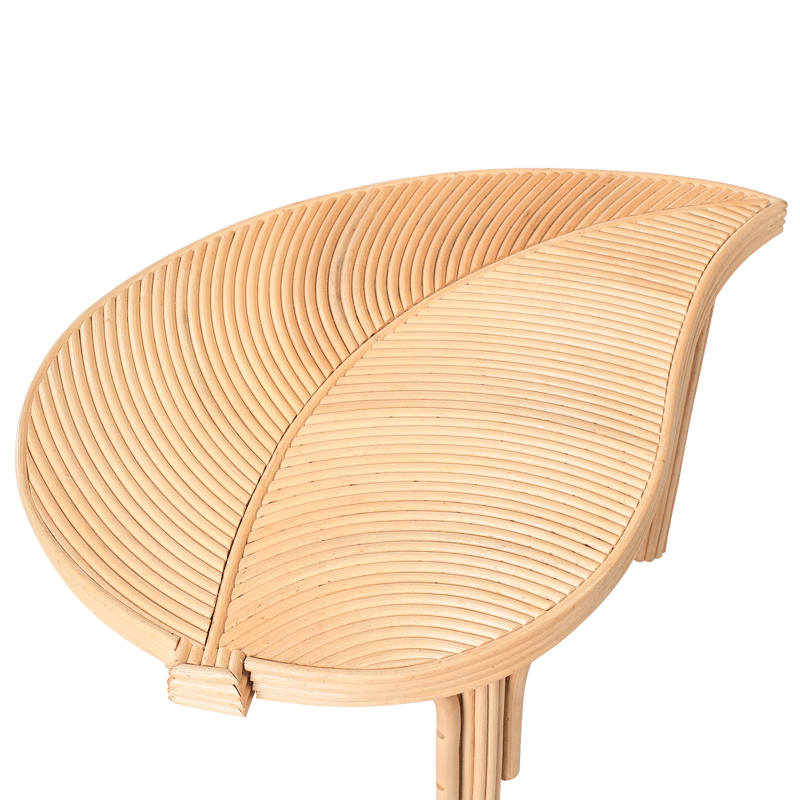 Sett med 3 sofabord utendørs Paralia rotting - Naturlig/beige - Hagemøbler - Balkong - Balkongmøbler - Balkongbord