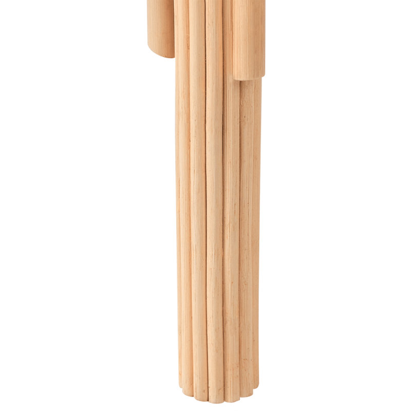 Sett med 3 sofabord utendørs Paralia rotting - Naturlig/beige - Hagemøbler - Balkong - Balkongmøbler - Balkongbord