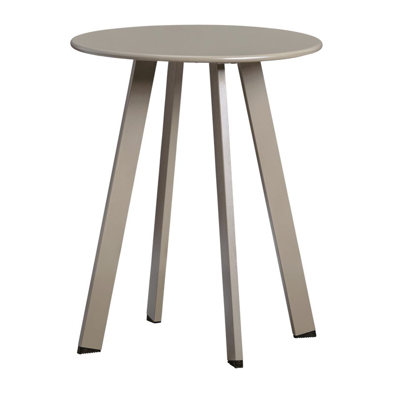 Sidebord Fer 49 cm rundt utendørs, Sand