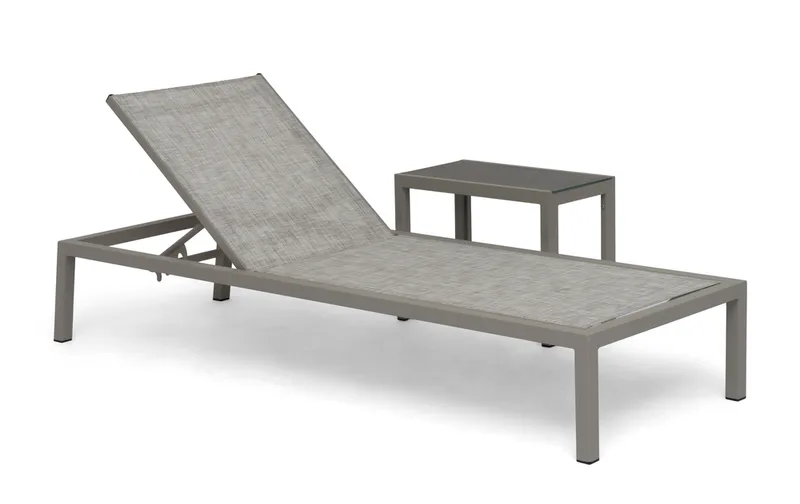 Sidebord Hillerstorp Hånger 60x35x47 cm - Sand - Hagemøbler - Balkong - Balkongmøbler - Balkongbord