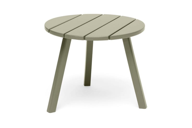 Sidebord Hillerstorp Tennessee Ø50 cm Grønn - Grønn - Hagemøbler - Balkong - Balkongmøbler - Balkongbord