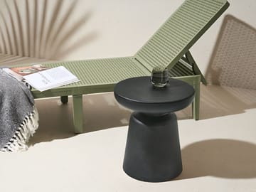 Sidebord Tofet - Svart - Hagemøbler - Balkong - Balkongmøbler - Balkongbord
