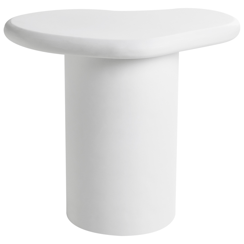 Sidebord utendørs Arsoli 43x58 cm - Hvit - Hagemøbler - Balkong - Balkongmøbler - Balkongbord