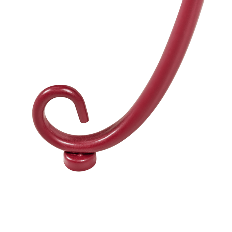 Sidebord utendørs Cavinia 40 cm Jern - vinrød - Hagemøbler - Balkong - Balkongmøbler - Balkongbord