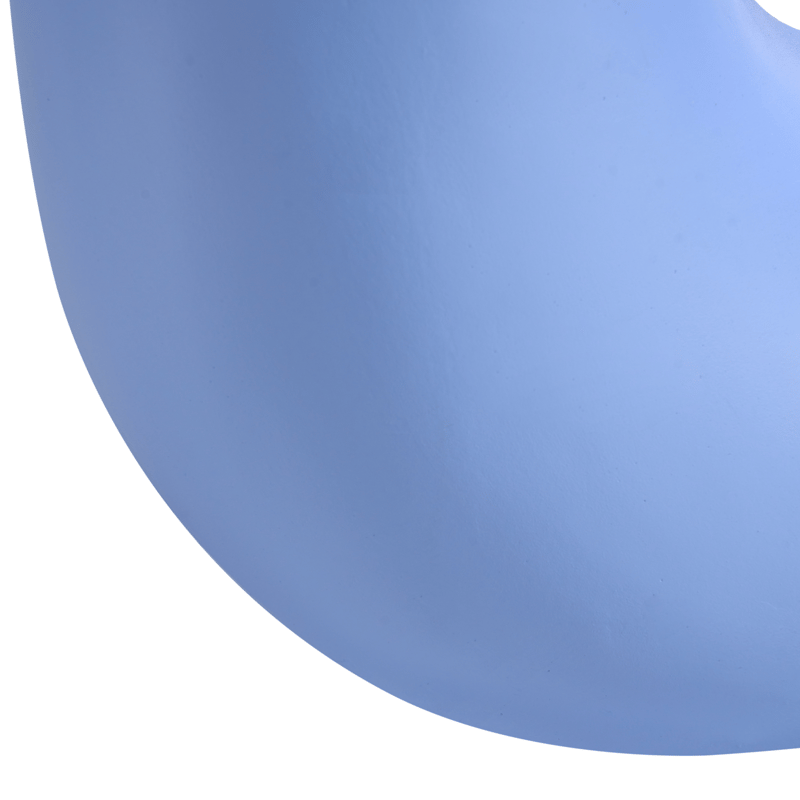 Sidebord utendørs Idro 42 cm - Blå - Hagemøbler - Balkong - Balkongmøbler - Balkongbord