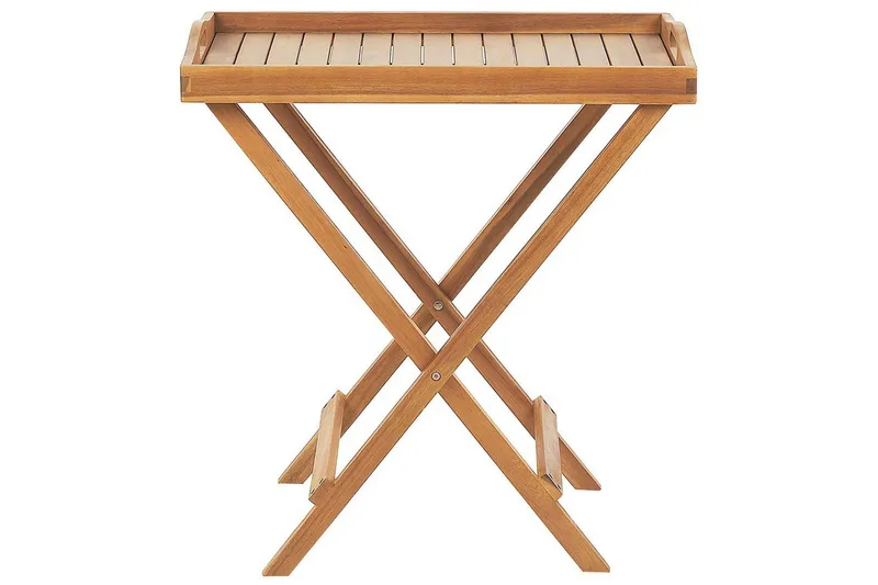 Sidobord Beliani Java Light wood - Hagemøbler - Balkong - Balkongmøbler - Balkongbord